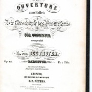 Opus 043 - "Die Geschöpfe des Prometheus" (Le creature di Prometeo), balletto di Salvatore Viganò